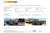 SMALL WHEEL LOADER - CATERPILLAR - 924G Specifications · 2020. 6. 16. · SMALL WHEEL LOADER - CATERPILLAR - 924G Specifications Catalog Number: MU00491738 Serial Number: WMB00773