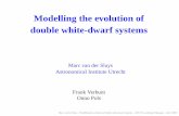 Titlepage Modelling the evolution of double white-dwarf systems