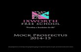 Mock Prospectus 2014-15