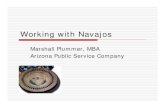 Working with Navajos - Cornerstone Business Solutions - Results