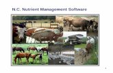 N.C. Nutrient Management Software - North Carolina Department of
