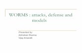 WORMS : attacks, defense and models - Boston University