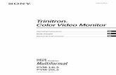 Trinitron Color Video Monitor