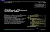 QorIQâ„¢ P1020 Integrated Processor Product Brief