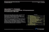 QorIQâ„¢ P2020 Communications Processor Product Brief