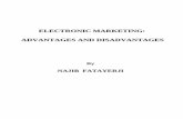 ELECTRONIC MARKETING ADVANTAGES AND DISADVANTAGES