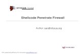 01 Shellcode Penetrate Firewall BY SAN
