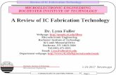 A Review of IC Fabrication Technology - RIT - People - Home