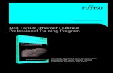 MEF Carrier Ethernet Certified Professional Training Program