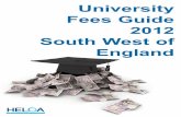 University Fees Guide 2012 South West of England