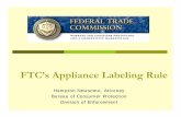 FTC's Appliance Labeling Rule - Home : ENERGY STAR