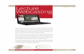 Lecture Webcasting A Teaching with Technology White Paper
