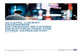 Alcatel-Lucent Enterprise Optimizing Network Infrastructure for