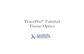 TracePro Tutorial Tissue Optics