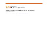 Microsoft Office 365 Services Migration