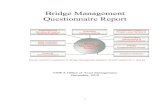 Bridge Management Questionnaire Report - Federal Highway