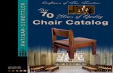 Over 70 Years of Quality Chair Catalog RATIGAN-SCHOTTLER
