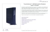 Touchstone CM450 Cable Modem Userâ€™s Guide