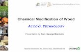 Chemical Modification of Wood