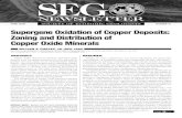 Supergene Oxidation of Copper Deposits: Zoning and Distribution of