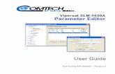 Vipersat SLM-5650A Parameter Editor - Solutions for Satellite