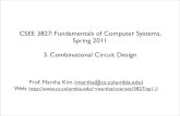 CSEE 3827: Fundamentals of Computer Systems, Spring 2011 3