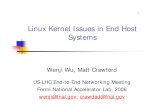 Linux Kernel Issues in End Host Systems