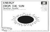 Energy From the Sun Teacher Guide - Department of Energy