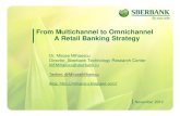 From Multichannel to Omnichannel A Retail Banking Strategy
