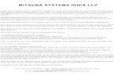 MITSUBA SYSTEMS INDIA PVT. LTD
