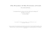 The Practice of the Presence of God -   - Home