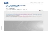 Edition 4.0 2019-10 INTERNATIONAL STANDARD NORME … · 2021. 1. 26. · IEC 60947-5-2 Edition 4.0 2019-10 INTERNATIONAL STANDARD NORME INTERNATIONALE Low-voltage switchgear and controlgear