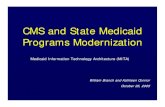 CMS and State Medicaid Programs Modernization