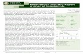 Construction Industry Report - Market Analysts and Investor