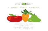 6 week food journal - mumi & bubi