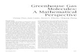 Greenhouse Gas Molecules: A Mathematical Perspective