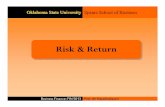 Risk & ReturnRisk & Return - Spears School of Business