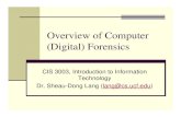 Overview of Computer (Digital) Forensics - University of Central