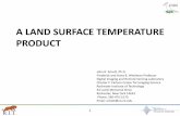 A LAND SURFACE TEMPERATURE PRODUCT