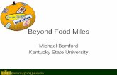 Beyond Food Miles