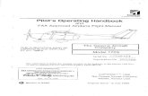 Comparry Pilot's - Flight pilot training, learn to fly, Phoenix ... CE...Manual (Pilot's Operating Handbook, U.S.) Airplane Model (172S) VI 172S PHUS E OO May 30/00 CESSNA MODEL 172S