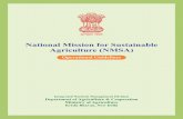 National Mission for Sustainable Agriculture (NMSA) · 3.5 Adoption of village by STLs (10 villages each) through Frontline ... To diagnose soil fertility related constraints with