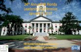 24th Annual HR Florida Leadership Conference January 7, 2017 · 2018. 4. 4. · Changing Diversity & Inclusion Millennials fundamentally define diversity and ... *Adapted from Deloitte’s