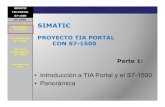 TIA Portal 1 UCV Portal 1 UCV.pdf · 2020. 12. 18. · Panorámica S7-1500 Configuración S7-1500 TIA Portal Programación S7-1500 Introducción HMI Elaboradopor: Hans García;2020