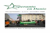 Esperanto en Danioesperanto.dk/wp-content/uploads/2020/08/4-2008.pdf · 2020. 8. 15. · Liberec, Ĉeĥio, inter la 18a de Julio ĝis la 25a de julio 2009 (tuj antaŭ la UK en Bjalistoko)