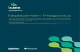 Invex Therapeutics Ltd - Prospectus - Biotech - IPO · 2020. 1. 31. · Invex Therapeutics Ltd ACN 632 145 334 Replacement Prospectus For an offer of up to 25,000,000 Shares at an