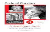 Code of Conduct - Children's of Alabama...Compliance E7B6 B63 C=23 =4 C==@B//@B =4 4C:47::7