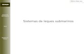 Sistemas de leques submarinos - University of São Paulo · Sistemas de leques submarinos. Processos de transporte e deposição em águas profundas: - Decantação de partículas