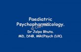 Paediatric Psychopharmacology. · 2018. 12. 1. · • Key studies: research units on pediatric psychopharmacology autism network- Risperidone trials • Research units on pediatric