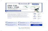 DATA SYSTEMS PRO 730 TRACK TRANSMIT RECEIVE …...3-AXIS PEDESTAL Targeting any point in the 360° Hemisphere SATELLITE AGNOSTIC ... (simultaneous dual polarization, single channel
